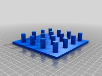 A pusher to remove seedlings from a planting flat.  WORK IN PROGRESS by sawhitney