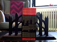 Flying Buttress Bookends by laurentine