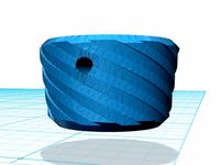 Knob for Makerfarm Prusa i3v with graphical display by stevelucky