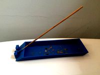 Incense tray and holder by a292