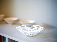 Voronoi Hexagon Dish by kazuhiro
