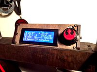 Star Wars Themed Knob for LCD Interface (Ramps/Makerfarm) by Nylanan