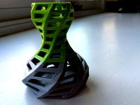 Twisty vase by kwallnation