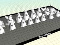 Penguin chess set by earnason