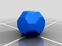 RhombiTruncated CubeOctahedron with Internal Handle by wwebber
