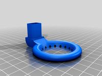 Prusa i3 fan duct with adjustable length by totosse