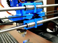 Prusa Verticle Reinforced X-Carriage by WebClaw