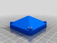 Multicopter FC Cover for 45 x 45mm footprint, fully parametric (OpenSCAD) by HenningS