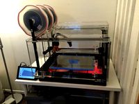 Rigidbot Big Acrylic Enclosure by noen