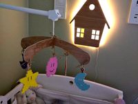 Super-Mario baby crib toy by iamjorgensen