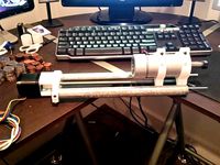Mostly Printed CNC Z-Carriage Mod for Full router by bhameline