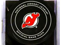 Devils Hockey Puck by Liza5659