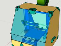 Prusa i3 Printer Box by jrho