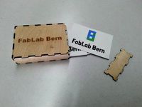 Box for buisness cards by enhydra