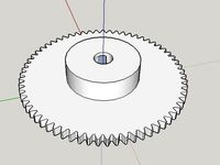 Gear for Clay Paky Golden Scan 3 / 4  by Goldenscan4