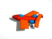 basic toy plane design 2.0 by codelapiz
