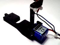 E3D V6 Mount with Servo Braket by Tesse