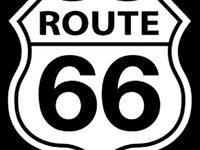 Route 66 road sign by mfgumbko