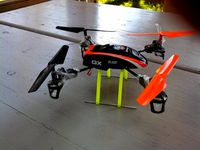 Blade 180Qx landing gear skids by Rudor