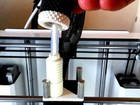 Ultimaker 2 Bowden Tube Tightener & Clamp  by Wesleybrian