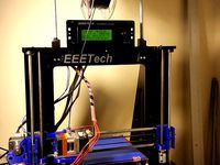 SpOOLder; Spool Holder for geeetech i3b acrylic by tncngn