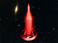 Toy Rocket by Chud