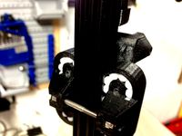 New Plate and Endstop for new carriage recirculating. by Winne