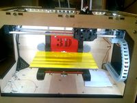 CTC LED Fixture (also for Flashforge, Wanhao and Replicator) by Spiernik