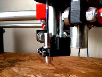 -old- Mostly Printed CNC -Add On- Drag knife/Pen mount by Allted