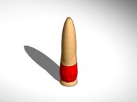 Popper Lure - two STL files for different colors in same print by wcomjedi