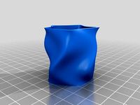 free-form vase by PyC