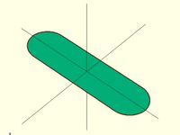 OpenSCAD Awesome 2D Rectangle Curved Edge Generator by geekwired297