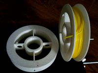 Customizable filament/wire spool or wheel creator by Motley74