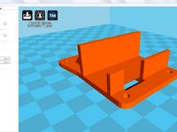 QAV250 Xiaomi Yi Action camera mount by adamky