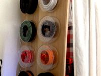 Spool holder by Kraaij