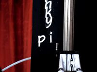 Inky Pi 3d delta printer by daveb500