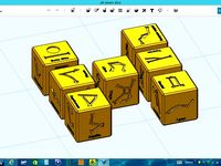 StarGate dice by mixtec