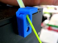 UP! Mini Afinia improved filament guide  by zakw