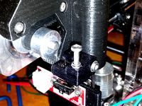 adjustable Z end stop for folger prusa i3 by dfrogy