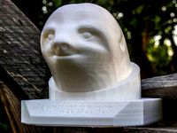 "Knowlege is power" - Astro Sloth by bilbobaggins