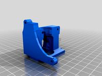 Makerbot Replicator 2 E3D V6 / lite mount by Luckyj13