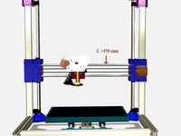 Redesigned K8200/3Drag V3 because why not, Build volume 300x200x300 mm by JPreinitz