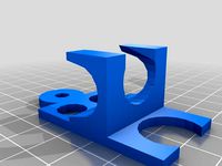 snap together airbrush hanger by woodrobot