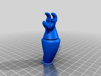BeQui, Jointed Robot - Print-Optimized Hands by MasterFX