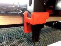 Laser lens mount by drandolph