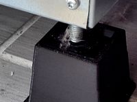 Dishwasher feet stand-off by 3DDesignman