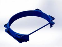 Fan duct for Noctua NH-D15 in combination w/ tall memory modules by Lonitech