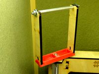3DPlastX spool holder upgrade for Makerfarm i3v by glukz