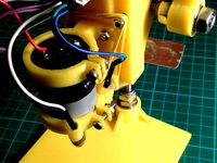 PCB Drill Press Stand (with LED light) by solival