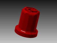 Stylish screen lcd button for rep rap by Raylione